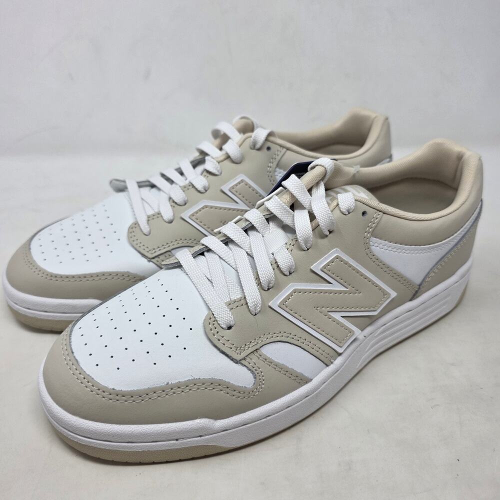 New Balance Timberwolf White Leather Sneakers Men’s US 10
